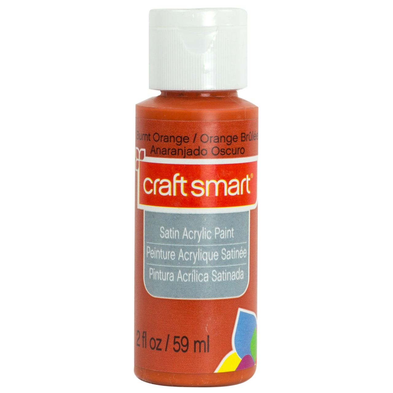 12 Pack: Satin Acrylic Paint by Craft Smart®, 2oz.